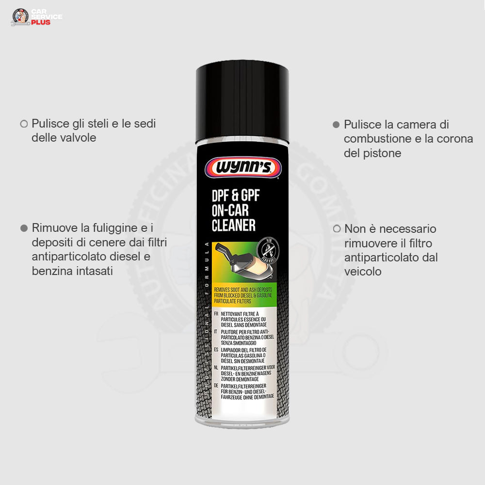 DPF & GPF On-Car Cleaner 500ml - Wynn's