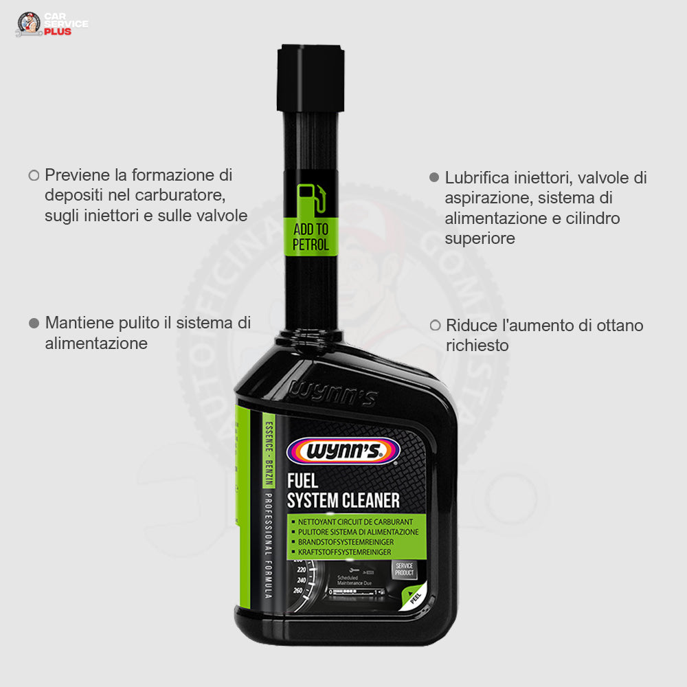Pulitore sistema di alimentazione Benzina - Wynn's
