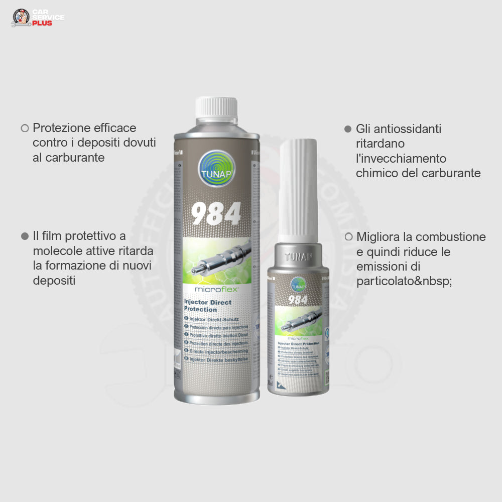 984 Protettivo diretto iniettori Diesel - TUNAP