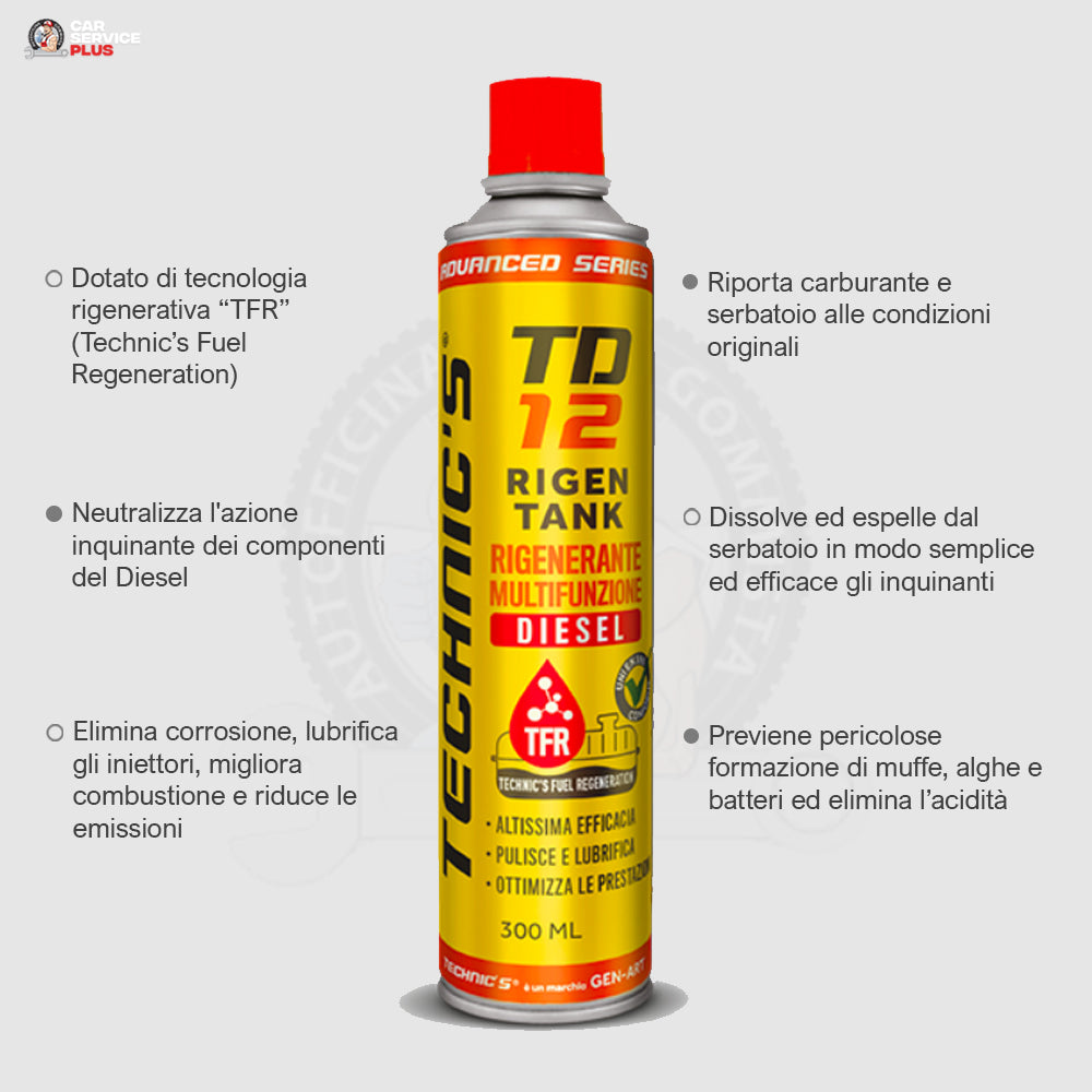 Technic’s TD12 RIGEN TANK DIESEL - GENART