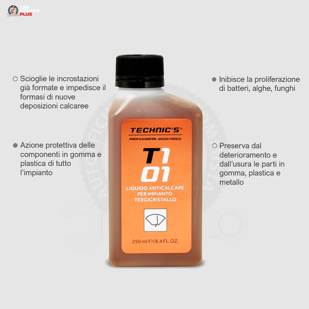 T101 Anticalcare per impianti lavacristallo - GENART